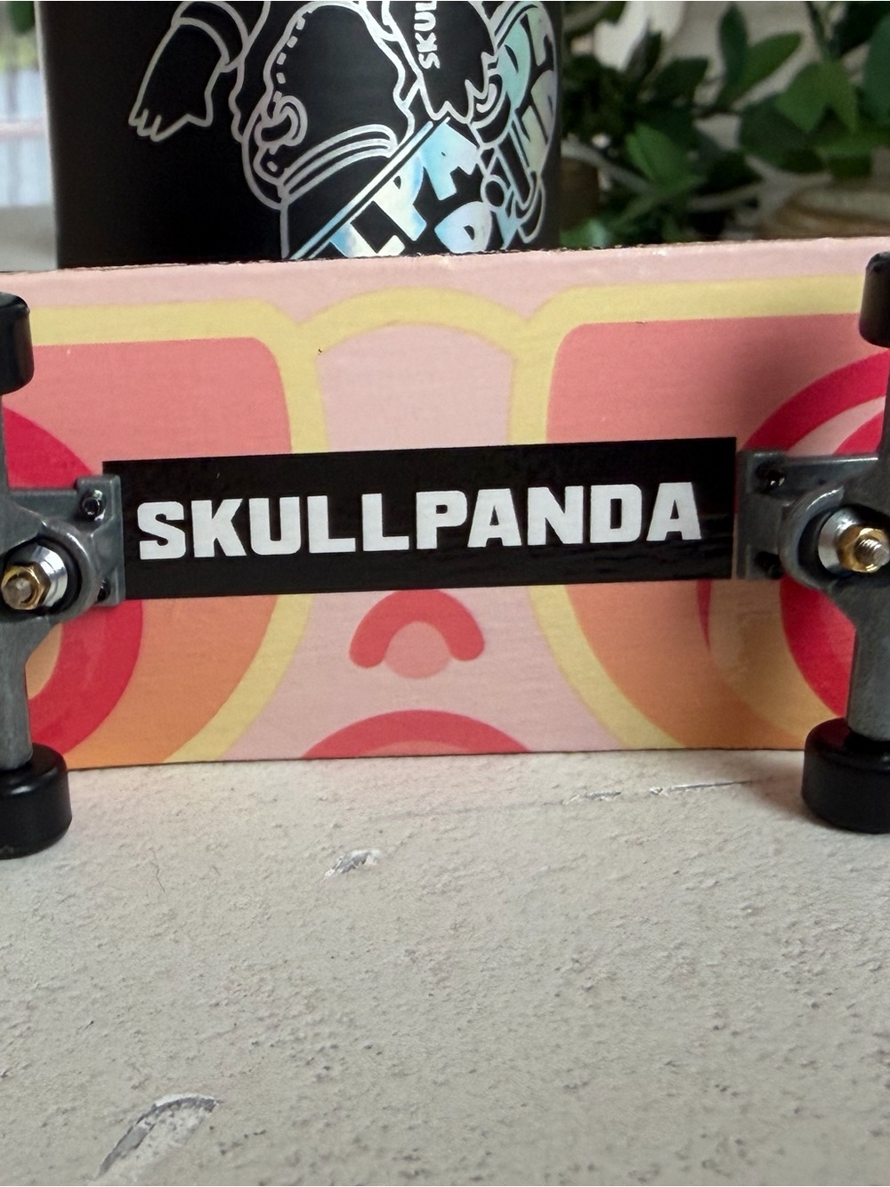 Skullpanda Mini Fingerboard from Pop Mart - Picture 2 of 5